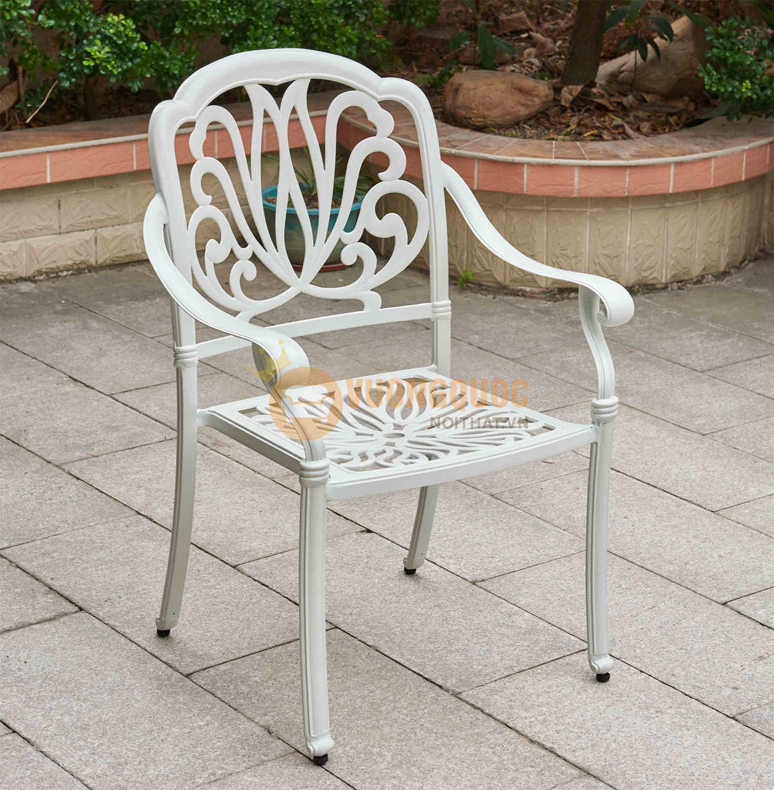 Bộ bàn ghế sân vườn nhập khẩu ZXM090H026 ghế ngồi